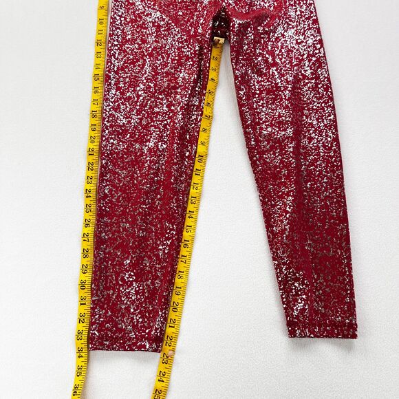 Sweaty Betty | NWT | Goddess Leggings 7/8 | Size Large | Red Terrazzo - Picture 8 of 10